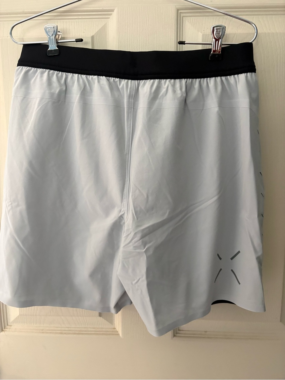 NWT Mens Ten Thousand The Interval Short 7" Lined Light Gray / Black Medium $78 - Picture 5 of 8